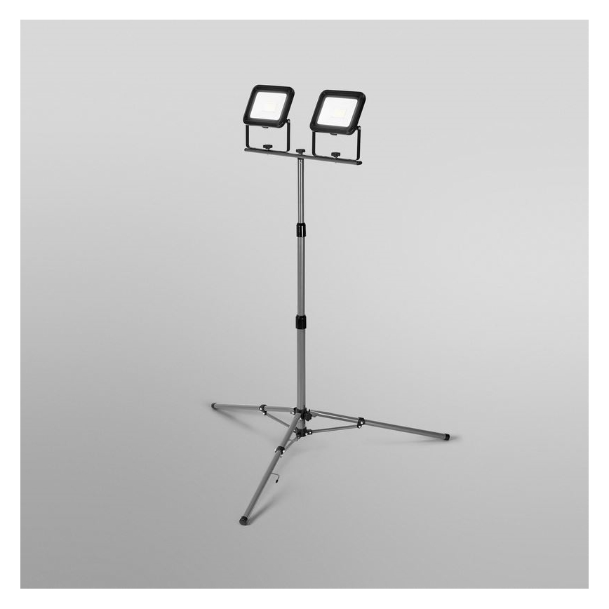 Ledvance - LED spoljašnji reflektor sa stalkom WORKLIGHT TRIPOD 2xLED/30W/230V 6500K IP65