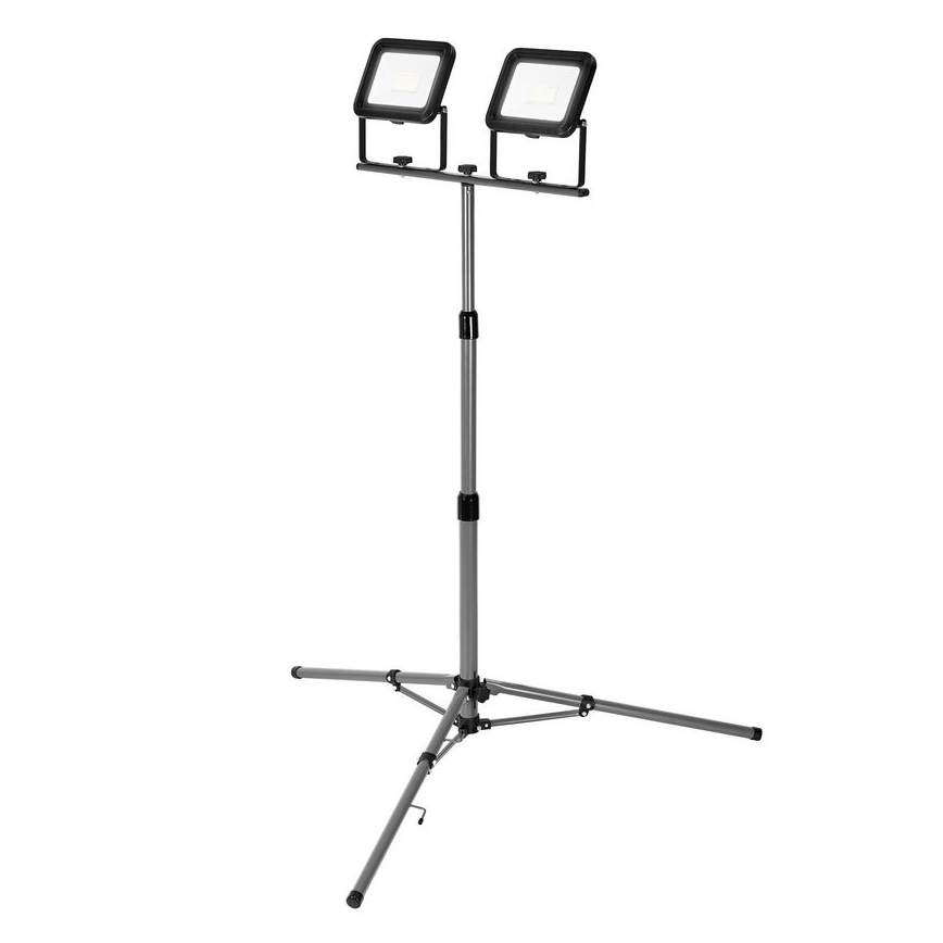 Ledvance - LED spoljašnji reflektor sa stalkom WORKLIGHT TRIPOD 2xLED/30W/230V 6500K IP65