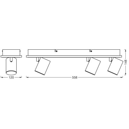 Ledvance - LED Reflektorska lampa DECOR MARS LED/41W/230V