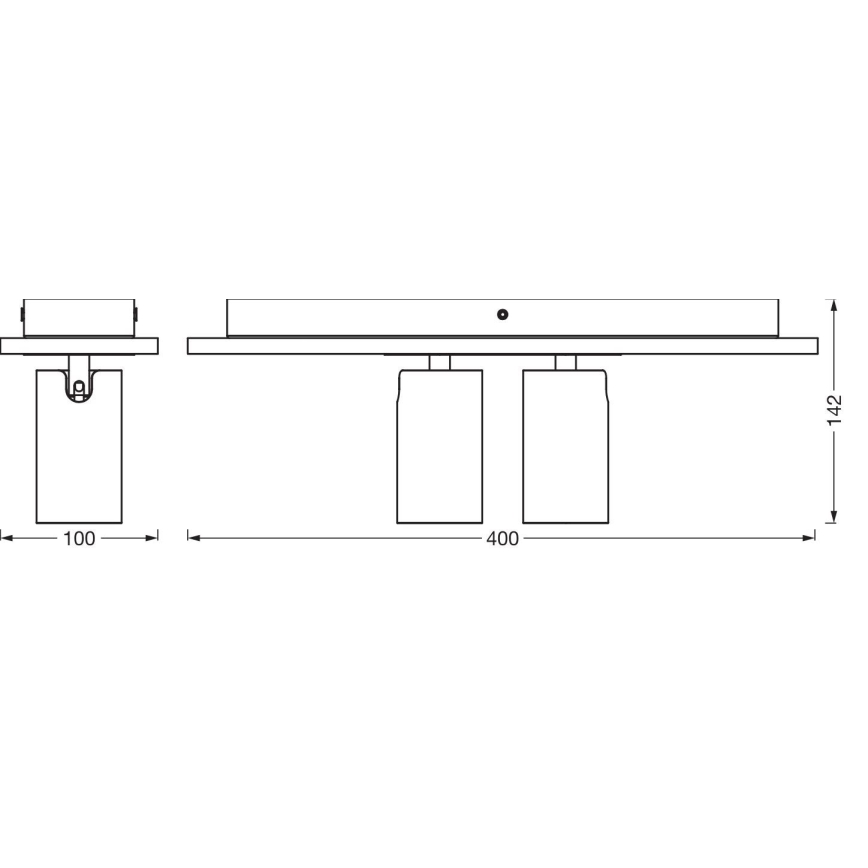 Ledvance - LED Reflektorska lampa DECOR MERCURY 2xGU10/3,4W/230V