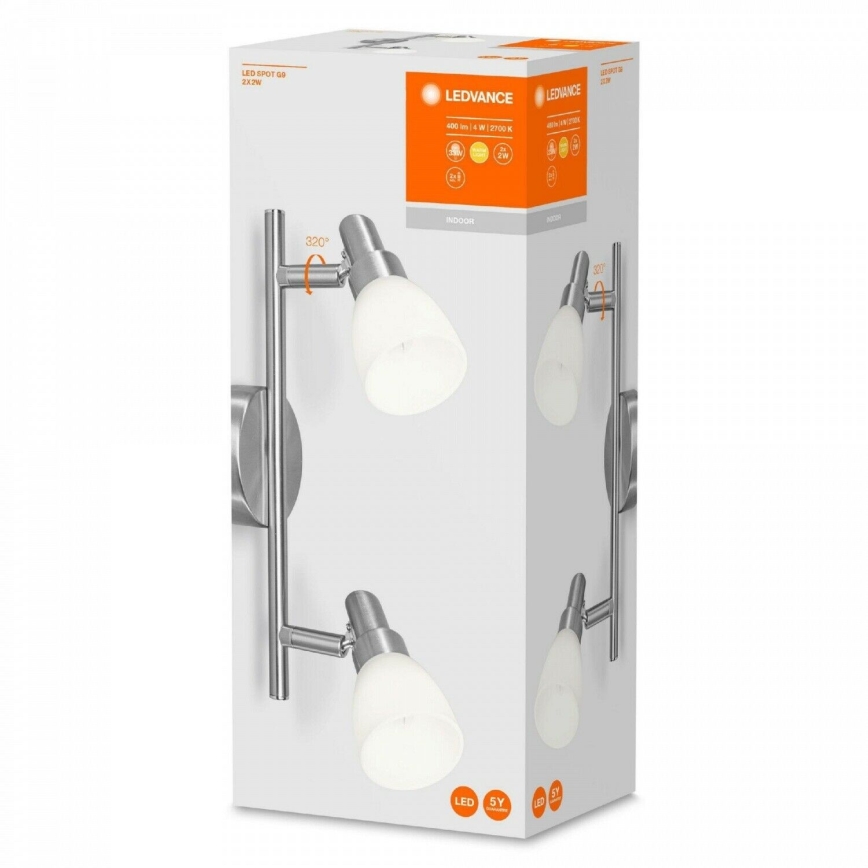 Ledvance - LED Reflektorska lampa SPOT 2xG9/2W/230V