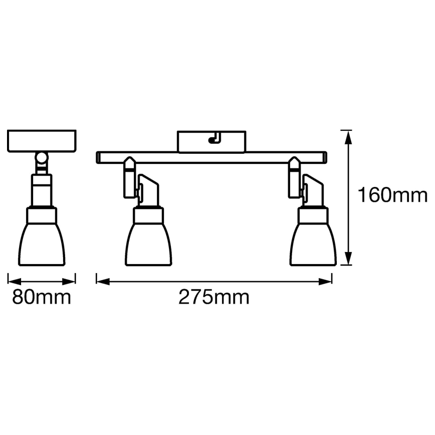 Ledvance - LED Reflektorska lampa SPOT 2xG9/2W/230V
