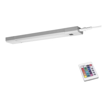 Ledvance - LED RGB prigušiva lampa za ispod ormarića SLIM LED/4W/230V + daljinski upravljač