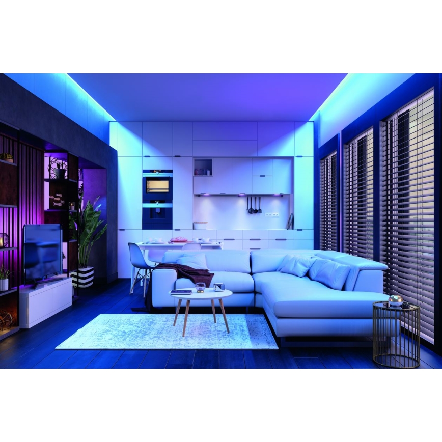 Ledvance - LED RGB Prigušiva traka FLEX 5m LED/19W/230V + Daljinski upravljač