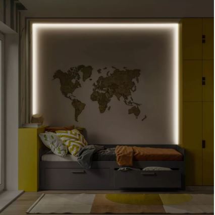 Ledvance - LED RGB prigušiva traka FLEX AUDIO 3m LED/12,5W/230V + daljinski upravljač