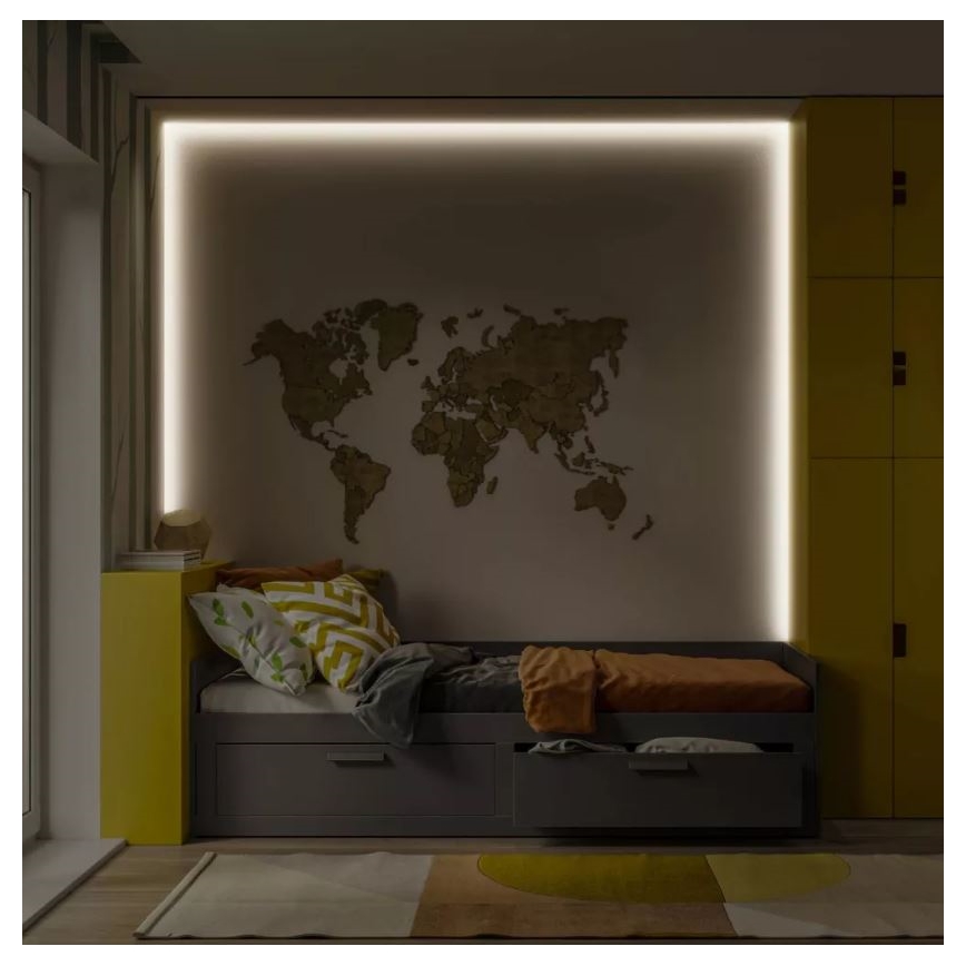 Ledvance - LED RGB prigušiva traka FLEX AUDIO 3m LED/12,5W/230V + daljinski upravljač