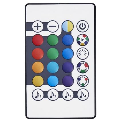 Ledvance - LED RGB Prigušiva traka FLEX AUDIO 3m LED/12,5W/230V + Daljinski upravljač