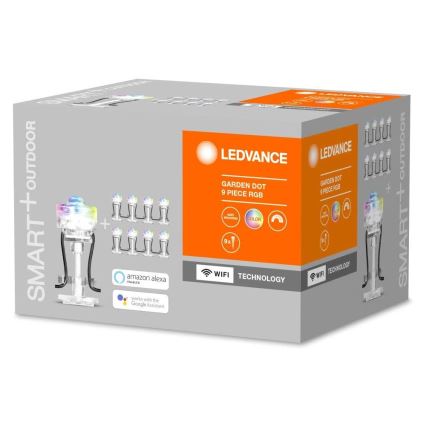 Ledvance - LED RGB spoljni produžni set SMART+ DOT 9xLED/2,5W/230V IP65 Wi-Fi