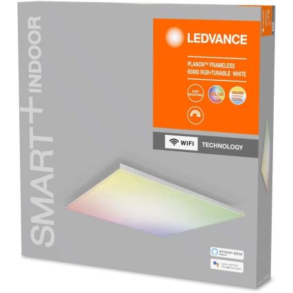 Ledvance - LED RGB+TW Prigušiva svetiljka SMART+ FRAMELESS LED/40W/230V 3000K-6500K Wi-Fi