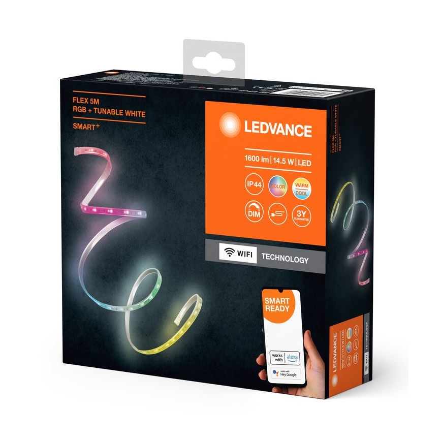 Ledvance - LED RGB+TW prigušiva spoljašnja traka FLEX 5m LED/14,5W/230V 2700-6500K IP44 Wi-Fi