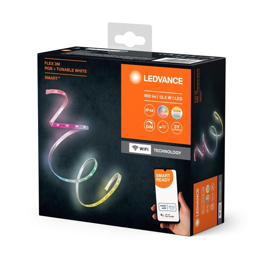 Ledvance - LED RGB+TW Prigušiva vanjska traka FLEX 3m LED/12,5W/230V 2700-6500K IP44 Wi-Fi