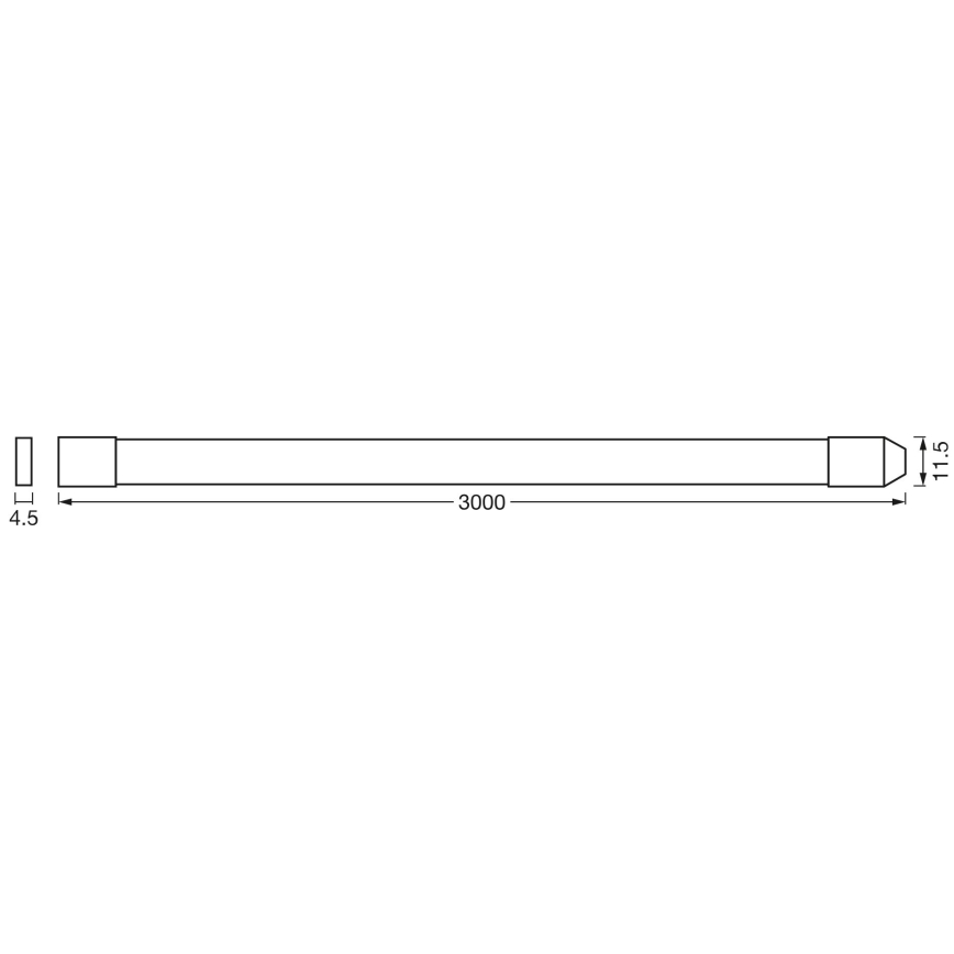 Ledvance - LED RGB+TW Prigušiva vanjska traka FLEX 3m LED/12,5W/230V 2700-6500K IP44 Wi-Fi