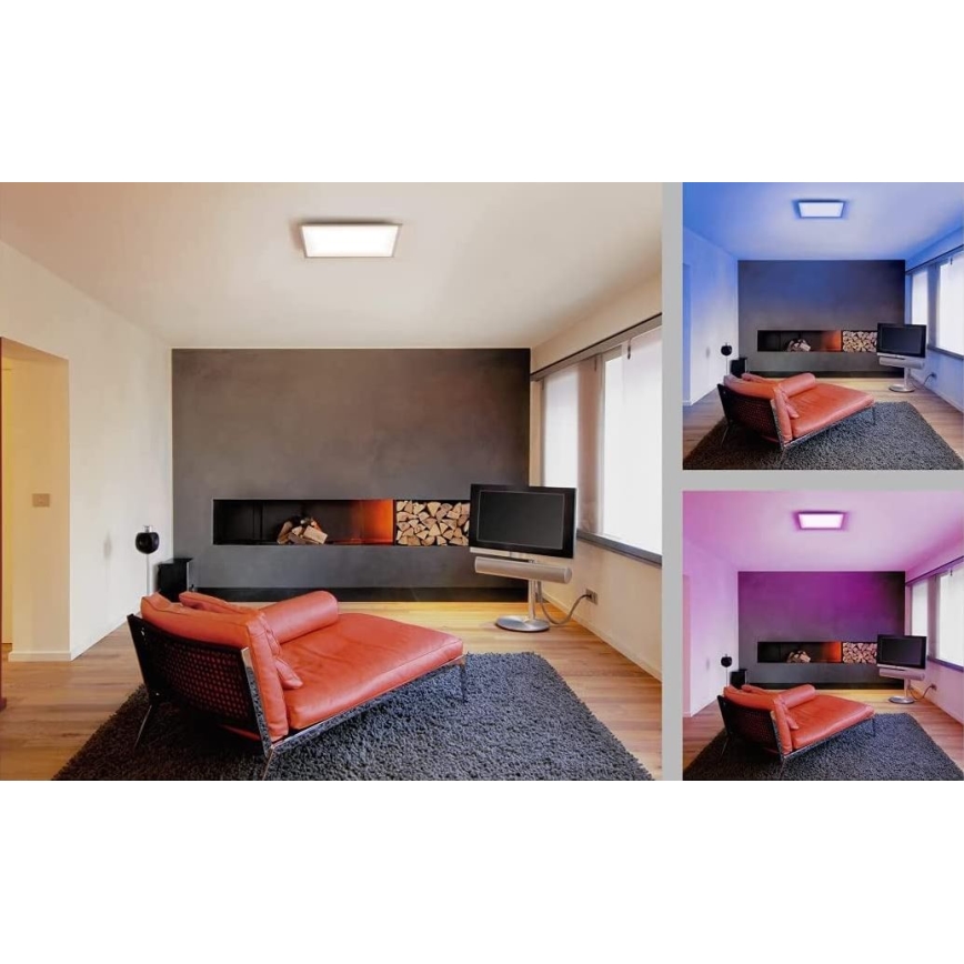 Ledvance - LED RGBW prigušiva plafonska lampa SMART+ PLANON LED/40W/230V Wi‑Fi + daljinski upravljač