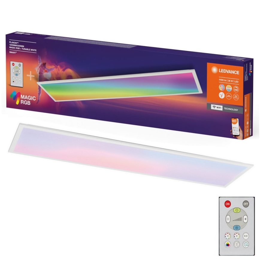 Ledvance - LED RGBW prigušiva plafonska lampa SMART+ MAGIC LED/36W/230V 2700-6500K Wi-Fi + daljinski upravljač