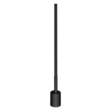 Ledvance - LED RGBW Prigušiva podna lampa SMART+ FLOOR LED/8W/230V 2700-6500K Wi-Fi crna + daljinski upravljač