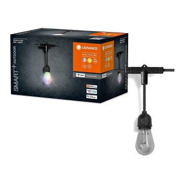 Ledvance - LED RGBW prigušiva spoljašnja svetlosna girlanda SMART+ STRING 12xLED/0,37W/230V IP44 Wi-Fi
