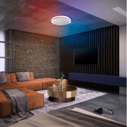 Ledvance - LED RGBW prigušiva stropna svetiljka SMART+ MAGIC LED/38W/230V 2700-6500K Wi-Fi