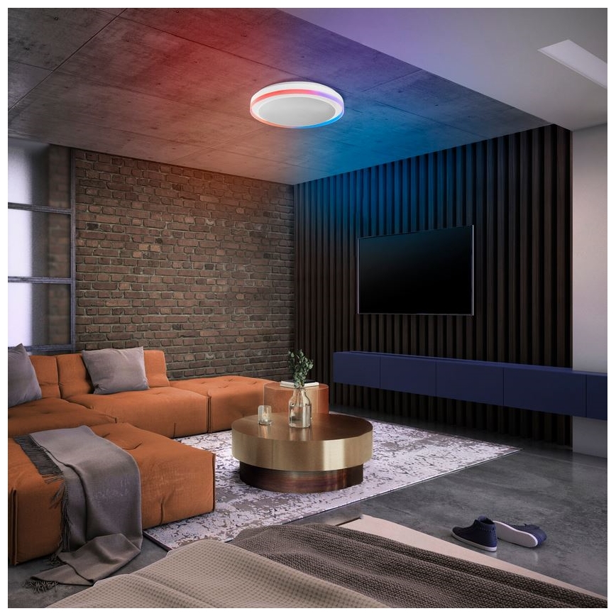 Ledvance - LED RGBW prigušiva stropna svetiljka SMART+ MAGIC LED/38W/230V 2700-6500K Wi-Fi