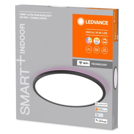 Ledvance - LED RGBW Prigušiva stropna svetiljka SMART+ ORBIS LED/25W/230V 2700-6500K Wi-Fi