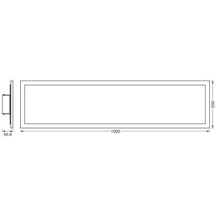 Ledvance - LED RGBW Prigušivi panel SMART+ PLANON LED/30W/230V 3000-6500K Wi-Fi + daljinski upravljač