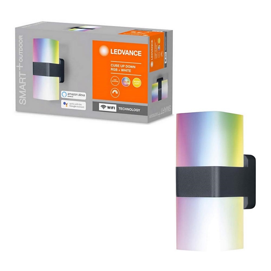 Ledvance - LED RGBW Spoljna zidna svetiljka SMART+ CUBE LED/13,5W/230V IP44 Wi-Fi