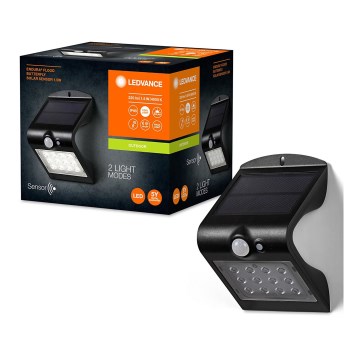 Ledvance - LED Solarna zidna lampa sa senzorom BUTTERFLY LED/1,5W/3,7V IP65