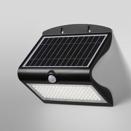 Ledvance - LED Solarna zidna lampa sa senzorom za pokret i dan/noć BUTTERFLY LED/8W/3,7V 2000 mAh IP65