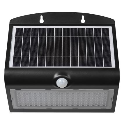 Ledvance - LED Solarna zidna lampa sa senzorom za pokret i dan/noć BUTTERFLY LED/8W/3,7V 2000 mAh IP65