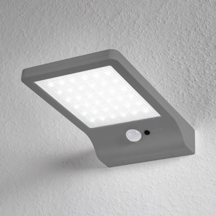 Ledvance - LED Solarna zidna lampa sa senzorom DOORLED LED/3W/3,3V 2000 mAh IP44