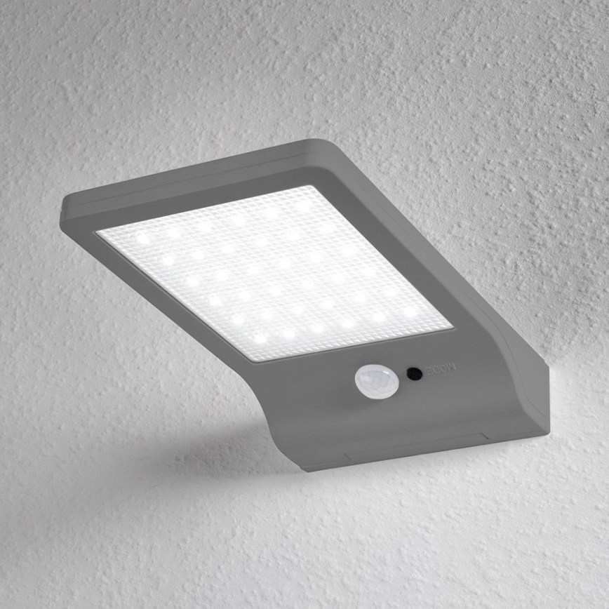 Ledvance - LED Solarna zidna lampa sa senzorom DOORLED LED/3W/3,3V 2000 mAh IP44