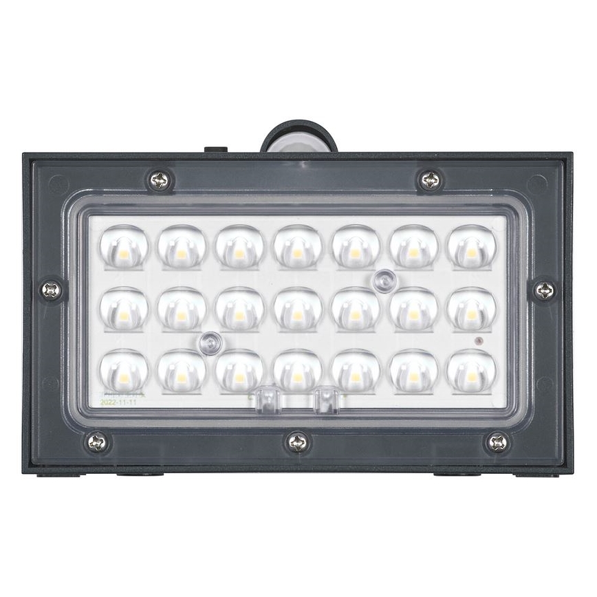 Ledvance - LED Solarna zidna lampa sa senzorom za pokret i dan/noć ENDURA SOLAR LED/3W/4,2V 1200 mAh IP65