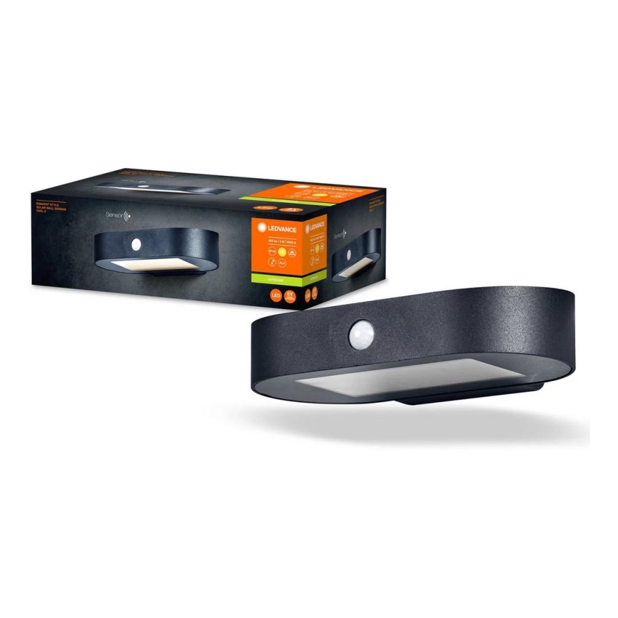 Ledvance - LED Solarna zidna lampa sa senzorom ENDURA STYLE LED/4W/3,7V 2000 mAh IP44