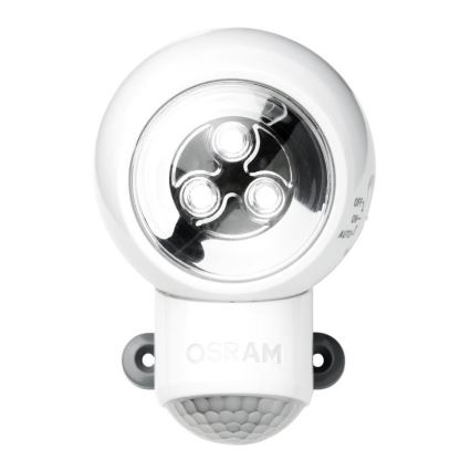 Ledvance -LED Spoljašnja lampa za orijentaciju sa senzorom SPYLUX LED/0,3W/3xAA IP43