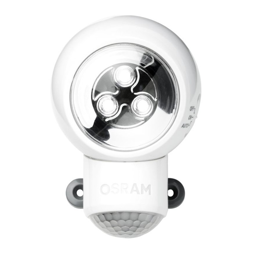 Ledvance -LED Spoljašnja lampa za orijentaciju sa senzorom SPYLUX LED/0,3W/3xAA IP43