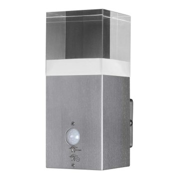 Ledvance - LED spoljašnja zidna svetiljka sa senzorom CRYSTAL 1xLED/5W/230V IP44