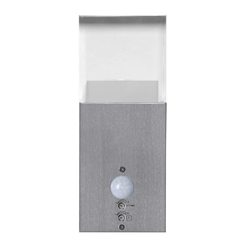 Ledvance - LED spoljašnja zidna svetiljka sa senzorom CRYSTAL 1xLED/5W/230V IP44