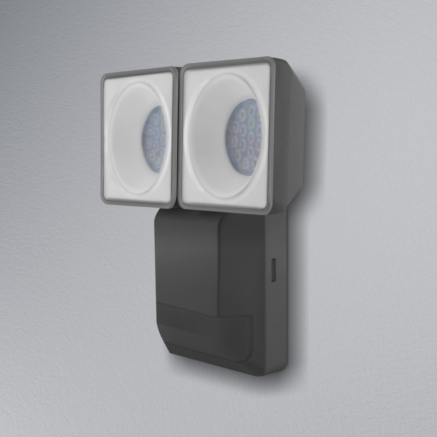 Ledvance - LED spoljašnje zidno svetlo sa senzorom SPOT 2xLED/8W/230V IP55