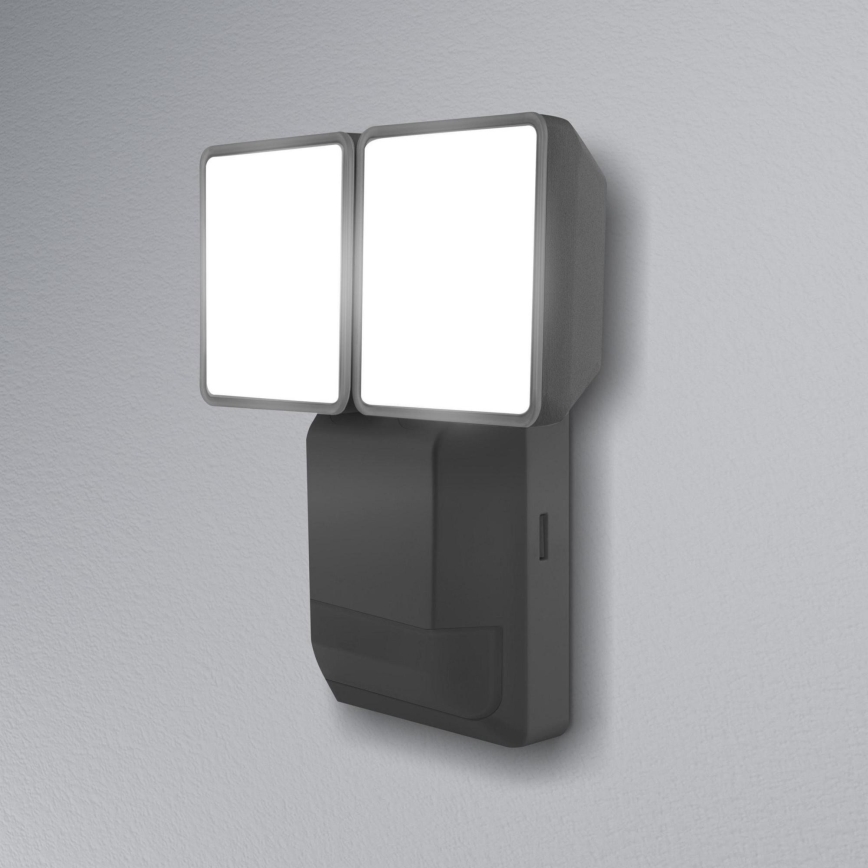Ledvance - LED spoljašnje zidno svetlo sa senzorom SPOT 2xLED/8W/230V IP55