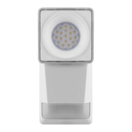 Ledvance - LED spoljašnje zidno svetlo sa senzorom SPOT LED/8W/230V IP55 belo