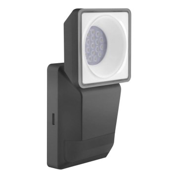 Ledvance - LED spoljašnje zidno svetlo sa senzorom SPOT LED/8W/230V IP55 crno