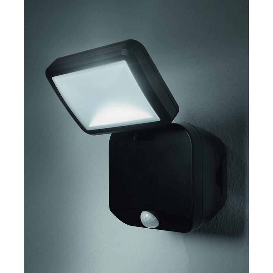 Ledvance - LED Spoljašnji zidni reflektor sa senzorom SPOTLIGHT LED/4W/4xD IP54