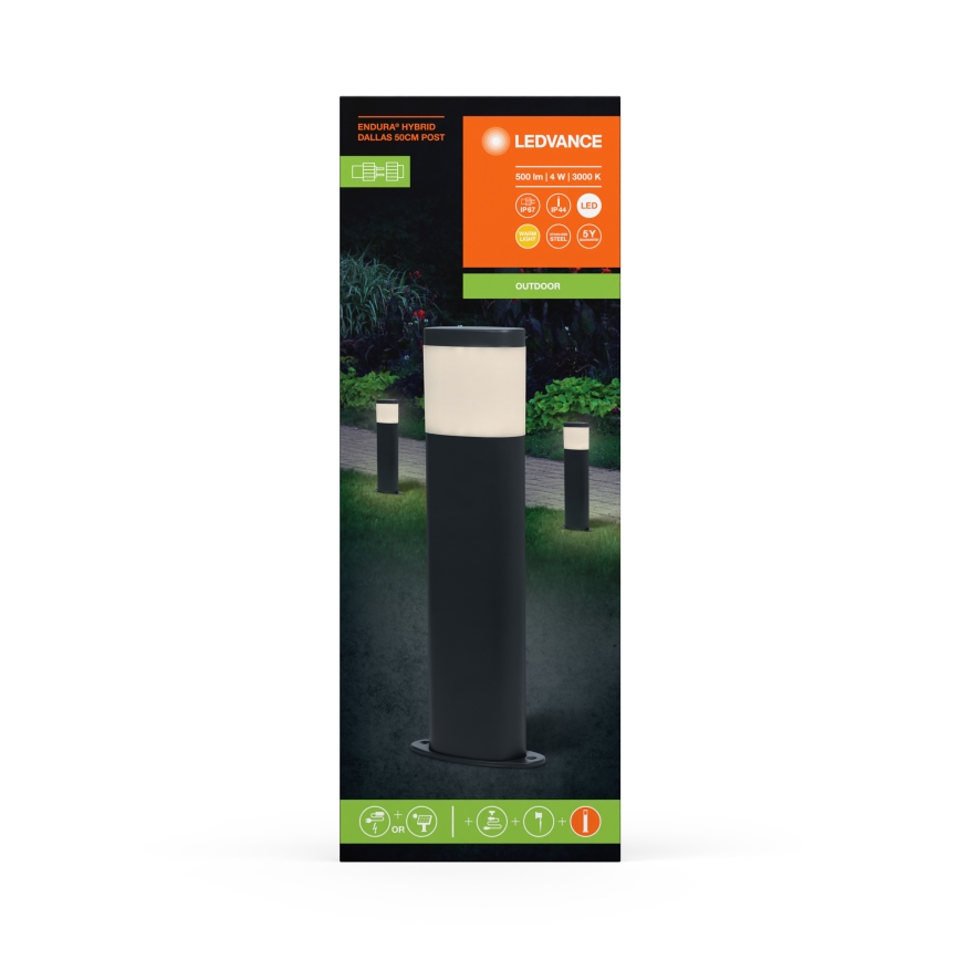 Ledvance - LED Spoljna lampa ENDURA HYBRID DALLAS LED/4W/12V IP44