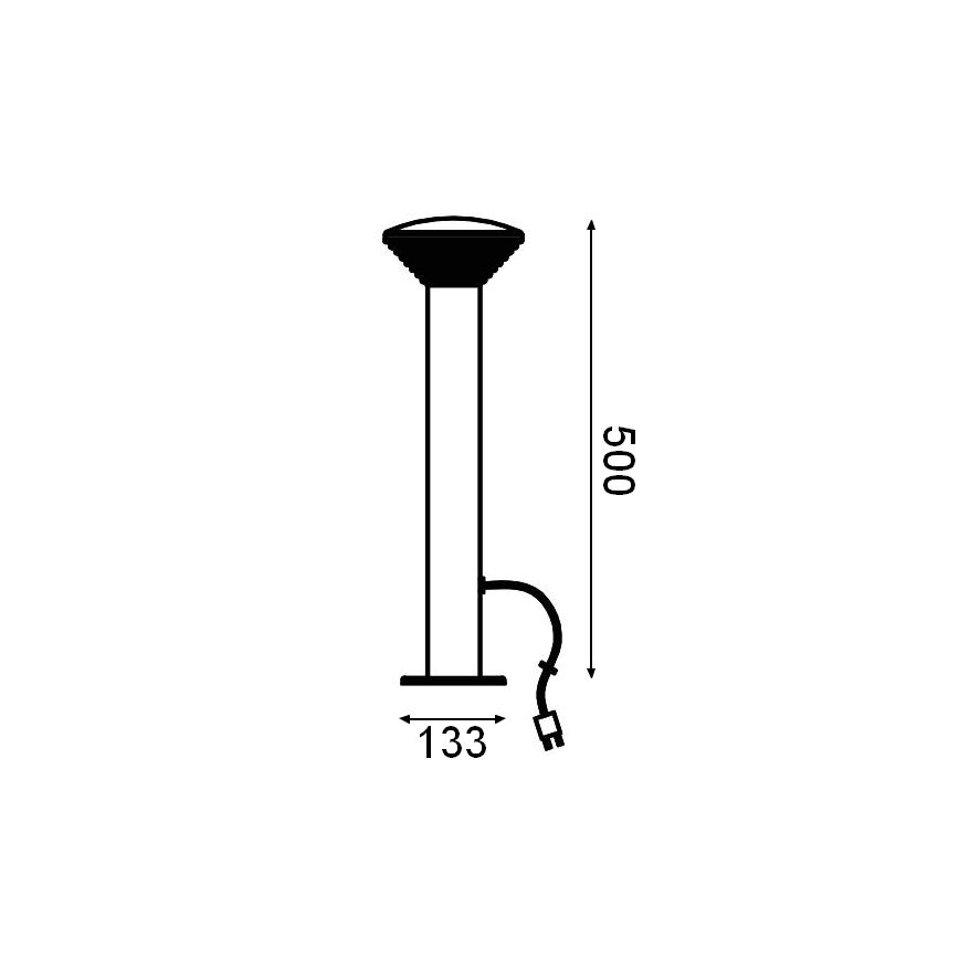 Ledvance - LED Spoljna lampa ENDURA HYBRID OLONA LED/2W/12V IP44