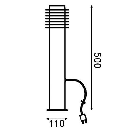 Ledvance - LED Spoljna lampa ENDURA HYBRID RONDO LED/4W/12V IP44