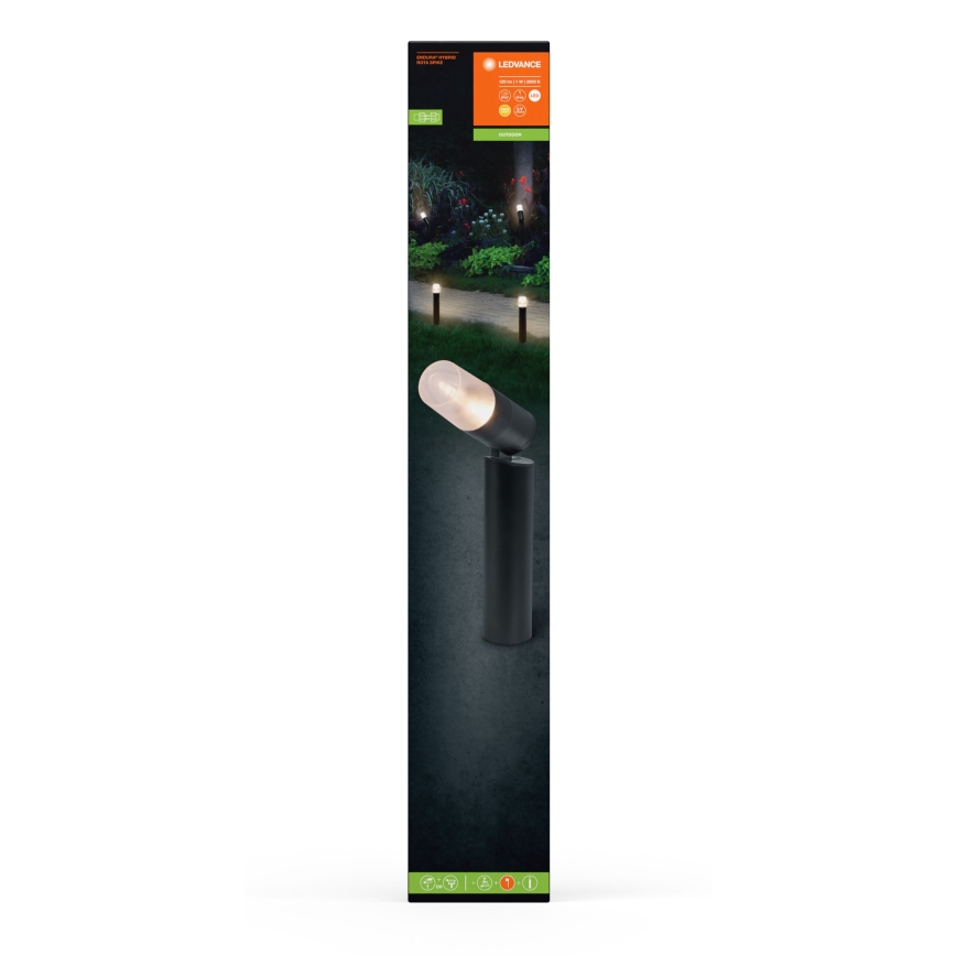 Ledvance - LED Spoljna lampa ENDURA HYBRID ROTA SPIKE LED/1W/12V IP44