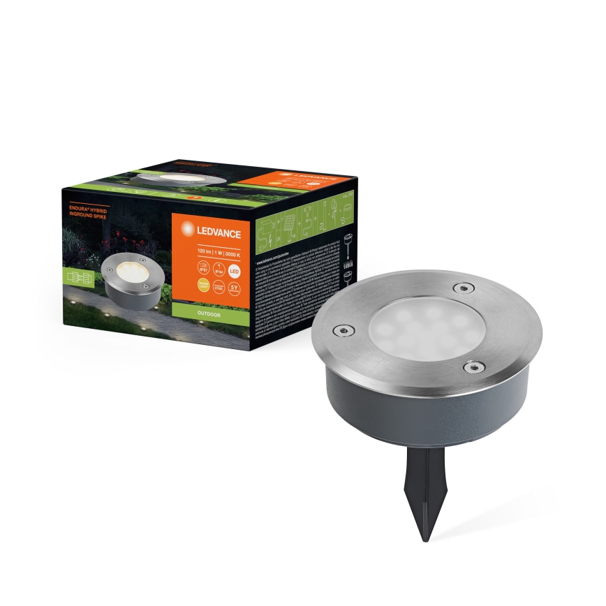 Ledvance - LED Spoljna lampa ENDURA HYBRID SPIKE LED/1W/12V IP44