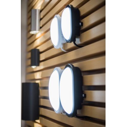 Ledvance - LED Spoljna zidna lampa BULKHEAD LED/6W/230V IP54 crno