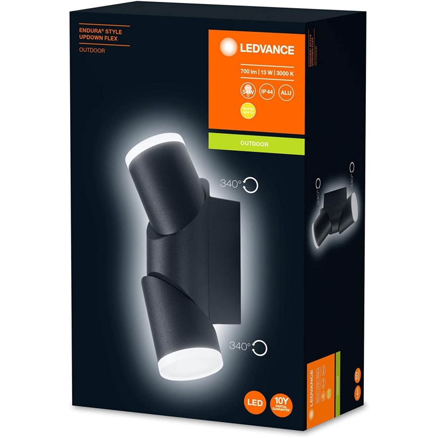 Ledvance - LED Spoljna zidna lampa ENDURA 2xLED/13W/230V IP44