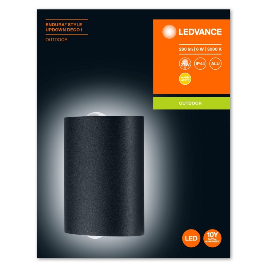 Ledvance - LED Spoljna zidna lampa ENDURA LED/6W/230V
