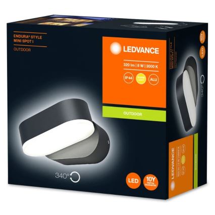 Ledvance - LED Spoljna zidna lampa ENDURA LED/8W/230V IP44